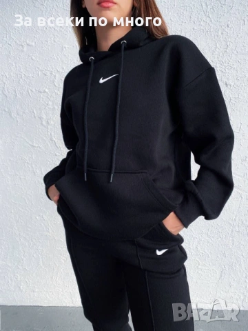 Ватиран Спортен комплект Nike Черно Кафяво Бяло, снимка 4 - Спортни екипи - 53432845