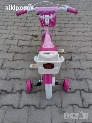 BYOX Велосипед 12" PUPPY розов, снимка 6 - Велосипеди - 53531747