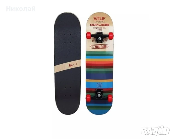 -40% НОВ Скейтборд STUF BLUE