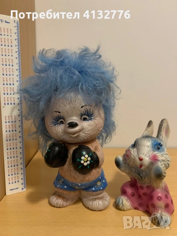 Гумени играчки СССР ЛОТ, снимка 5 - Кукли - 53254474