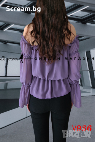 Дамска блуза, снимка 2 - Блузи с дълъг ръкав и пуловери - 44689164