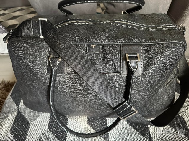 Toscano Italy-кожена пътна чанта, снимка 1 - Чанти - 42606357