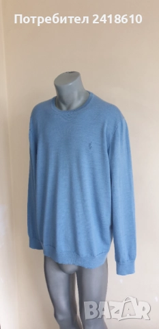 POLO Ralph Lauren  Merino / Knit Slim Fit Mens Size XL / 2XL НОВО!  ОРИГИНАЛ! Mъжки Пуловер, снимка 8 - Пуловери - 52095349
