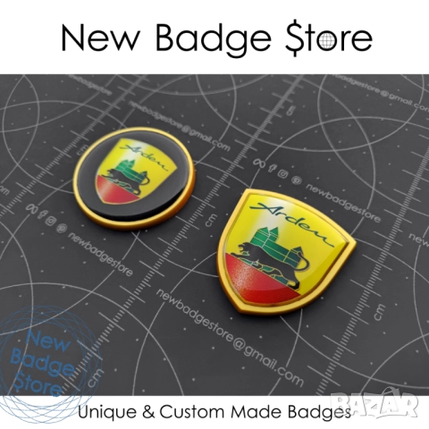 Сет емблеми, надпис и лого Jaguar Arden, снимка 3 - Аксесоари и консумативи - 48901158