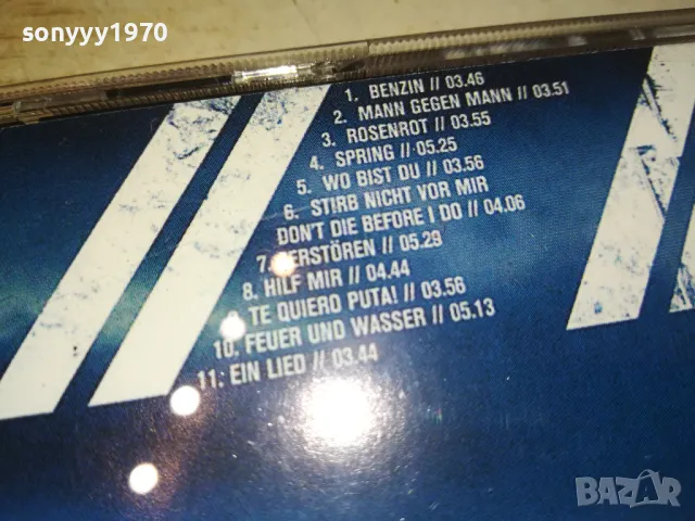 RAMMSTEIN ROSENROT CD 0711241725, снимка 8 - CD дискове - 47881778