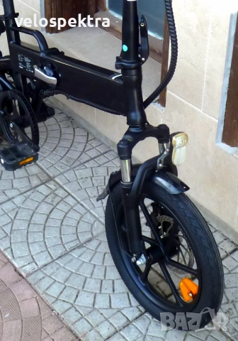 Електрически Е-Байк Ю2 - сгъваем "пони" ! На 400 км. Като НОВ ! , снимка 9 - Велосипеди - 52860012
