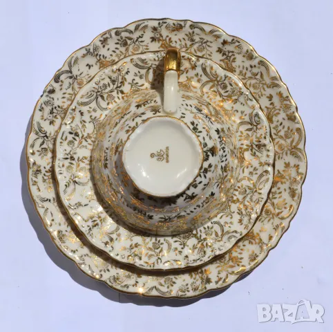 Позлатен сервиз за чай Bavaria GKS, снимка 3 - Сервизи - 50149148