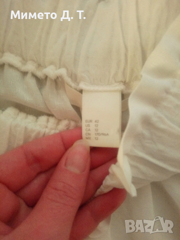 Дамска блуза с паднали рамене M/L, снимка 6 - Блузи с дълъг ръкав и пуловери - 36239244