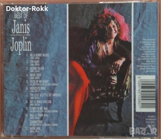 Janis Joplin – The Very Best Of 1995 CD, снимка 2 - CD дискове - 48160422