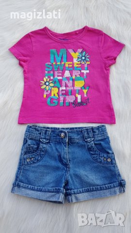 Тениска за момиче 3-4 години, снимка 3 - Детски тениски и потници - 33957450