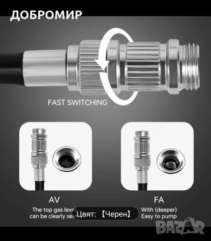 Велосипедна помпа, снимка 2 - Аксесоари за велосипеди - 53771894