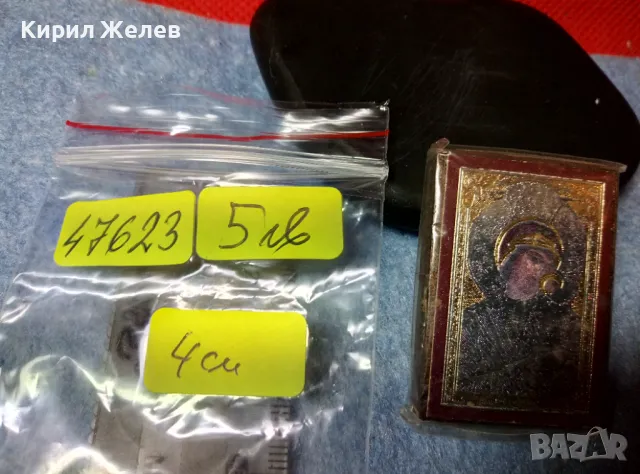 ИЗТОЧНОПРАВОСЛАВНА ИКОНКА ПРЕСВЕТА БОГОРОДИЦА с МЛАДЕНЕЦА 47623, снимка 3 - Икони - 47914873