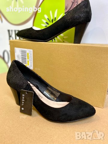 Дамски обувки на ток Breal естествена кожа, снимка 4 - Дамски обувки на ток - 40480503