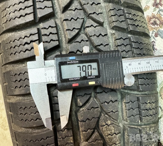 4бр КОМПЛЕКТ ЗИМНИ ГУМИ 14 ЦОЛОВИ СТОМАНЕНИ ДЖАНТИ и ТАСОВЕ FORD 185 65 14 Orium 601 185/65/14 R14, снимка 5 - Гуми и джанти - 50857711