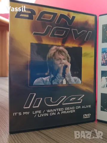 VHS James Brown Metallica DJ Bobo DVD RUSH Bon Jovi Dream Theater Blu Ray LIVE концерти филми, снимка 9 - DVD дискове - 30422496