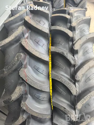 Комплект нови 4 бр. тесни гуми с джанти за редови обработки-John Deere 270/95-32- 320/90-46 - N01941, снимка 5 - Селскостопанска техника - 50063205