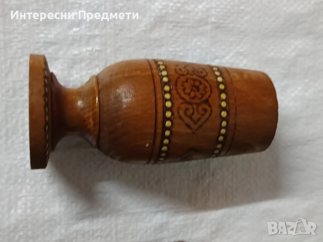 Две Стари Дървени чаши/бокали , снимка 5 - Антикварни и старинни предмети - 50689532