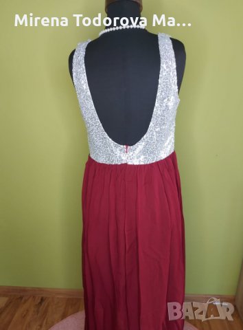 Абитуриентска бална рокля 2024 година XL, снимка 3 - Рокли - 34536290