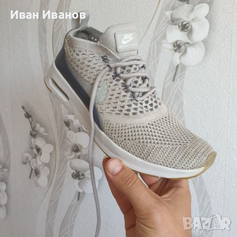 маратонки  Nike  Air Max Thea Ultra Flyknit 'Pale Grey' номер 40 881175-005, снимка 13 - Маратонки - 41000303