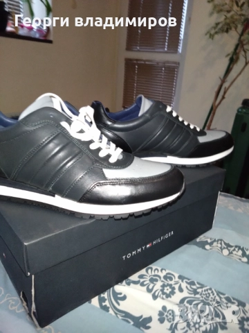 Tommy Hilfiger оригинални изцяло естествена кожа 