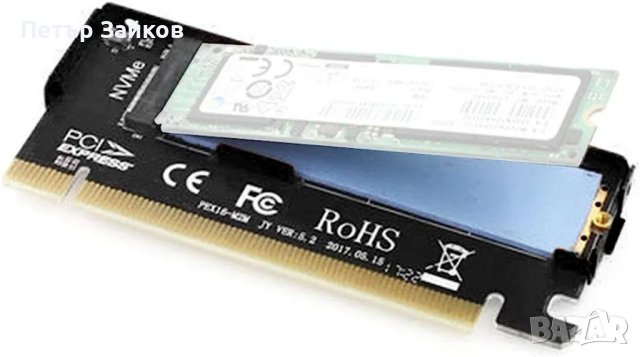 JEYI Cool Swift NVME M.2 X16 PCI-E прахоустойчива Riser карта 2280, снимка 4 - Друга електроника - 41464292