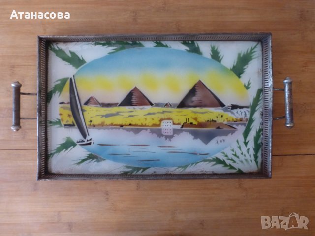 Ретро поднос табла Египет 1930 г