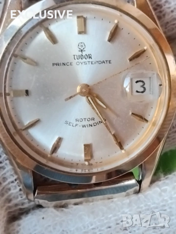 Позлатен Tudor - Prince Oysterdate Gold Plated Automatic Малкия брат на ROLEX - Договаряне!!!, снимка 9 - Мъжки - 51838515