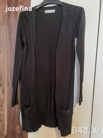 Черна дамска жилетка, снимка 1