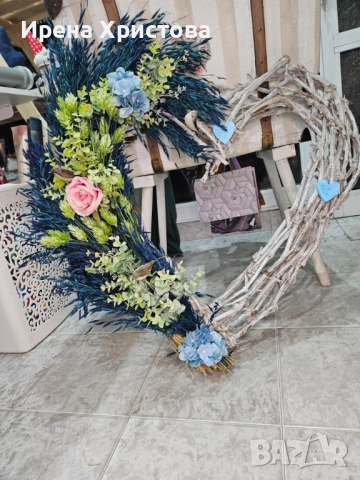 Венец - сърце. Наличен! Декорация за дома