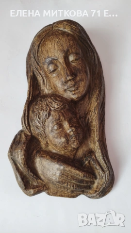 Старо стенно пано "Св.Богородица и Младенеца"