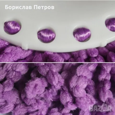 Резервен моп парцал за Spin mop/ Специалните микрофибърни влакна на мопа привличат всичко , снимка 10 - Мопове, кофи, четки и метли - 55766559