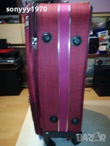 КУФАР 65Х42Х22СМ-ЧЕРВЕН ДЕНИМ 1808231952, снимка 7 - Куфари - 41897525