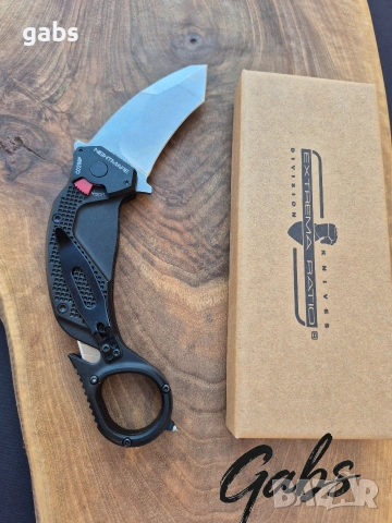 Карамбит Extrema Ratio NIGHTMARE C0298P, снимка 7 - Ножове - 53834109