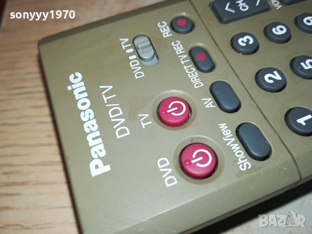 PANASONIC DVD/TV REMOTE CONTROL-ВНОС SWISS 2302241601, снимка 2 - Дистанционни - 44434599