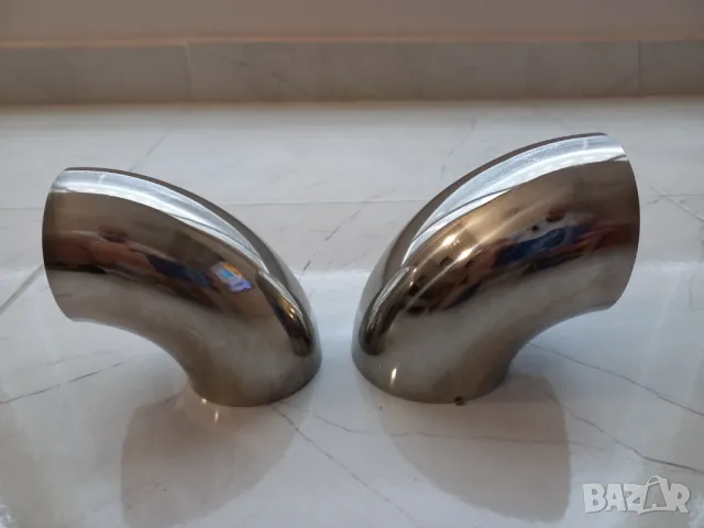 Коляно ф63 и ф76 неръждавейка, генерация, изпускателна система, неръждаема стомана, колена, снимка 3 - Части - 50367790