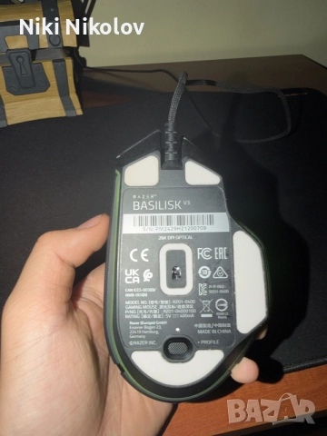 Razer Basilisk v3, снимка 2 - Клавиатури и мишки - 55850532