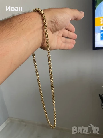 Златен синджир 30.90 грама, снимка 8 - Колиета, медальони, синджири - 50916386
