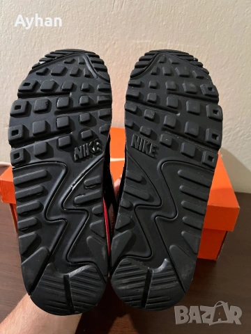 Nike Air Max 90 LE GS ‘Black Metalic Silver, снимка 4 - Маратонки - 50323715