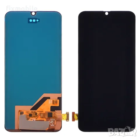 Дисплей за SAMSUNG A405 Galaxy A40 (2019) с черен тъчскрийн, с регулируема подсветка IPS, снимка 1