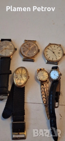 Швейцарски часовници/съветски и немски/позлатени , снимка 16 - Антикварни и старинни предмети - 22407041