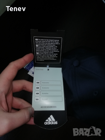 Adidas нова с етикети оригинална шапка с козирка Vintage 2003, снимка 3 - Шапки - 44760858