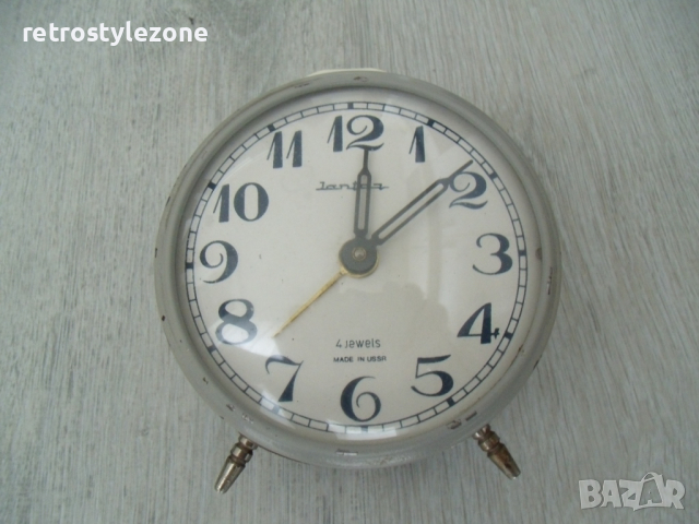 № 7426 стар настолен часовник / будилник  -  Jantar  , снимка 2 - Други ценни предмети - 44595493