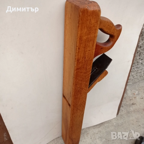 Голямо автентично дървено ренде , снимка 4 - Антикварни и старинни предмети - 52942164