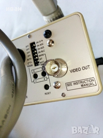 Употребявани  камери за видеонаблюдение със стойка захранване 220V, снимка 6 - Аналогови камери - 53453181