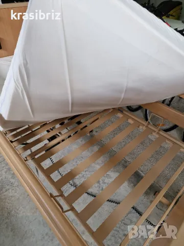 Болнично Легло с Матрак-BURMEIER-внос от Германия!, снимка 5 - Спални и легла - 49021749