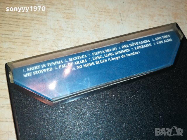 DIZZY GILLESPIE-АУДИОКАСЕТА 0410212045, снимка 8 - Аудио касети - 34350171