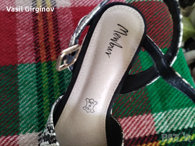 обувки на Платформа нови, естествена кожа, снимка 2 - Дамски обувки на ток - 51274383