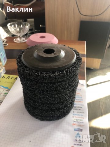 Диск за почистване на заварки и ръжда ф 125 мм х 22 мм , снимка 3 - Други инструменти - 35891272