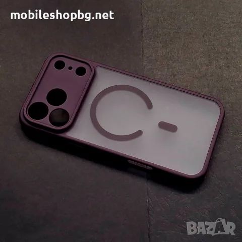 iPhone 18 Pro Max /iPhone 18 Pro гръб матов полупрозрачен dark cherry , снимка 7 - Калъфи, кейсове - 56171829