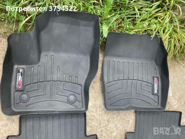 Стелки гумени WeatherTech - USA, черни, снимка 6 - Аксесоари и консумативи - 42624569